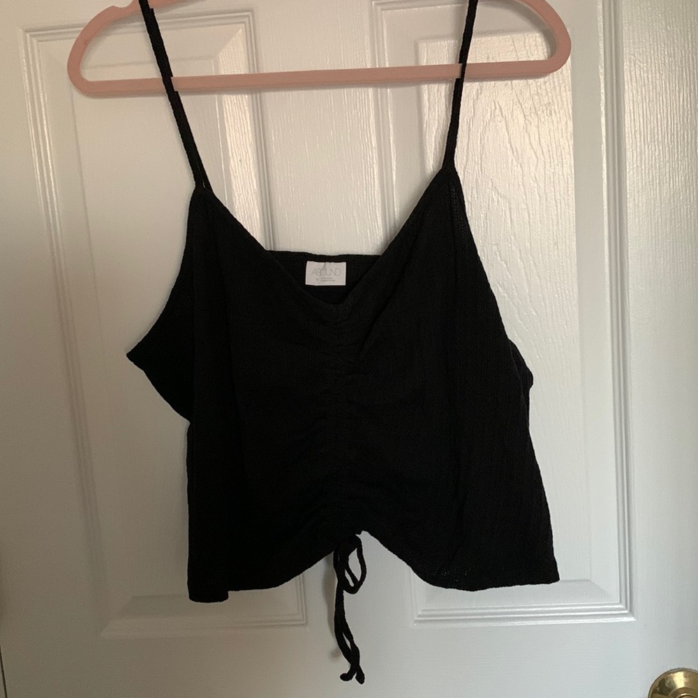 Black tie crop🖤